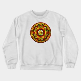 Star Mandala Autumn Crewneck Sweatshirt